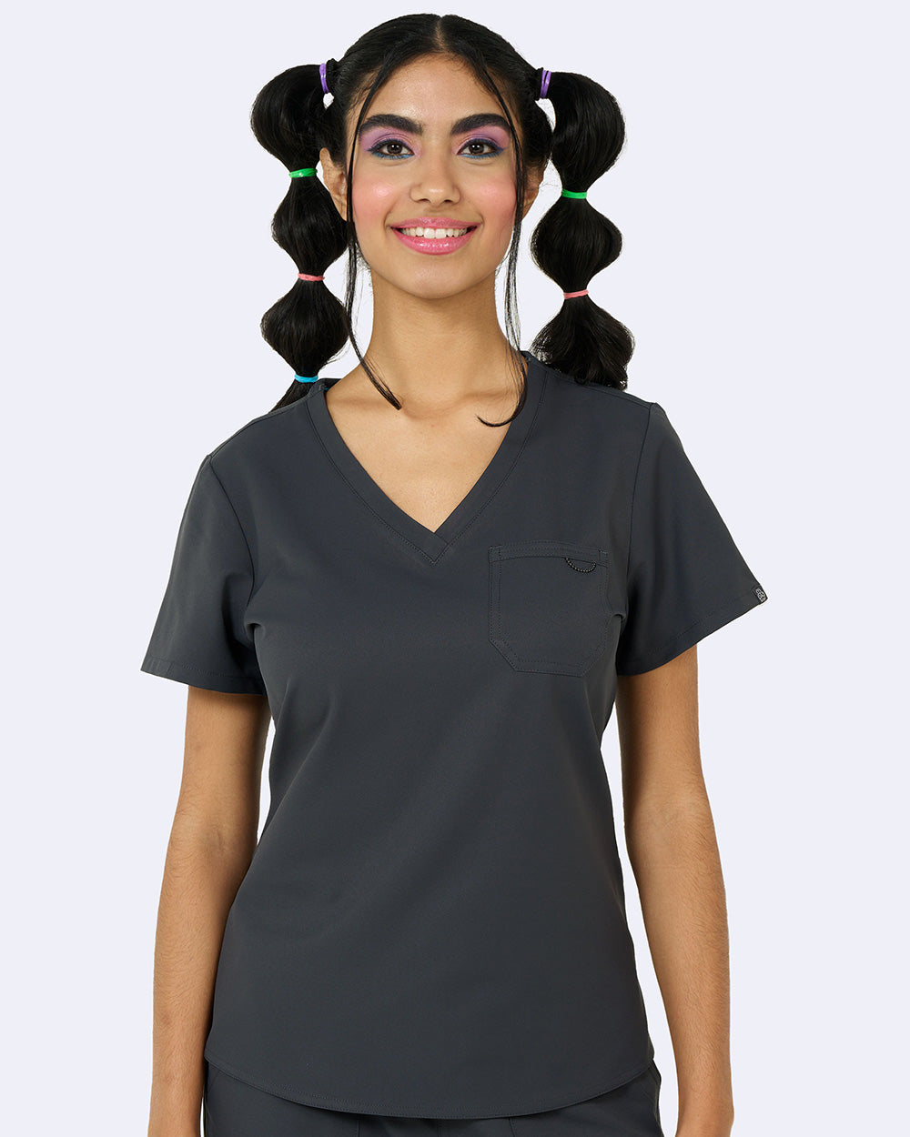Zavate Studio Elevate 1-Pocket Tuck In Scrub Top