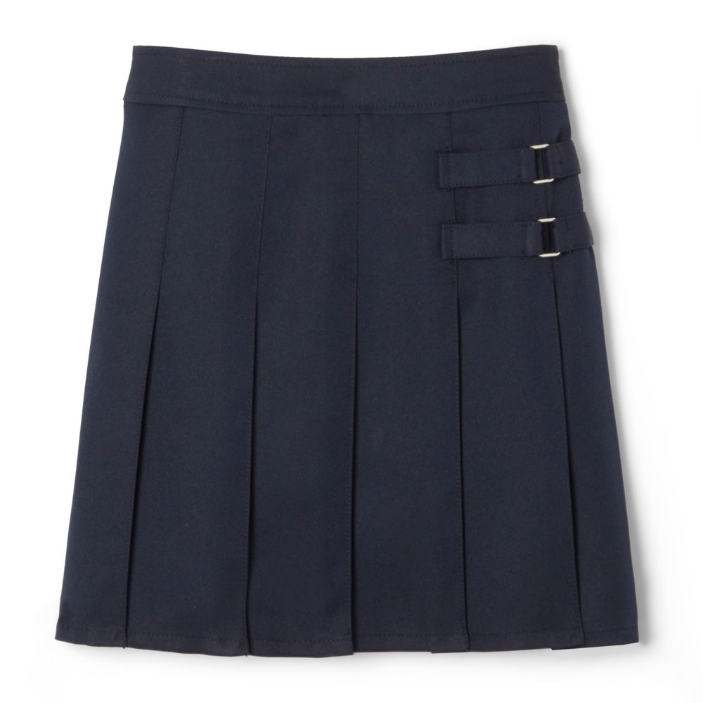 French Toast Girls Adjustable Waist 2-Tab Scooter Skirt
