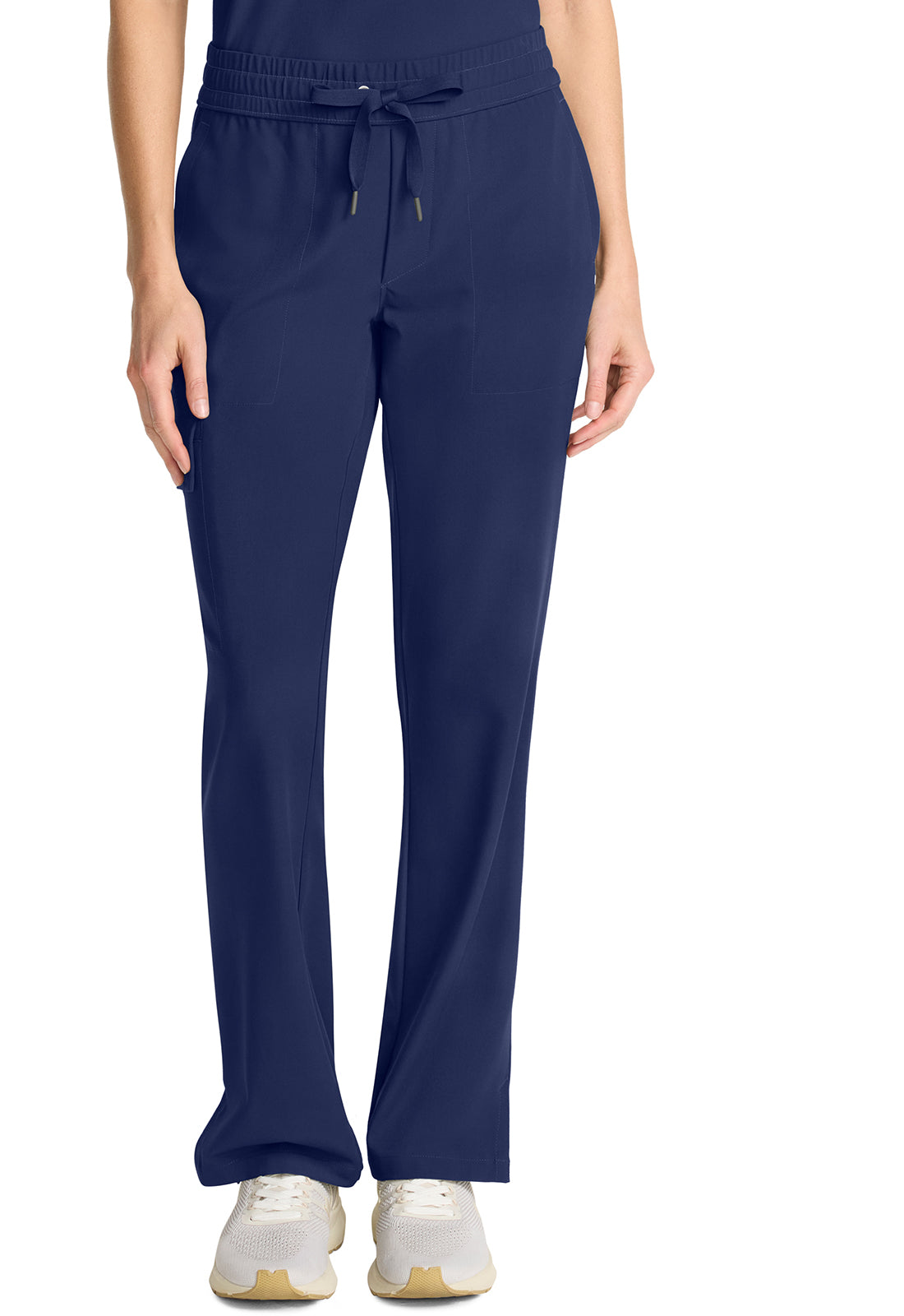 Healing Hands Quest Brady Mid Rise Drawstring Straight Leg Scrub Pants