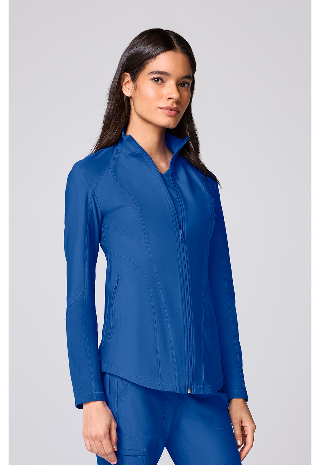 Cherokee Form Full Zip Scrub Jacket