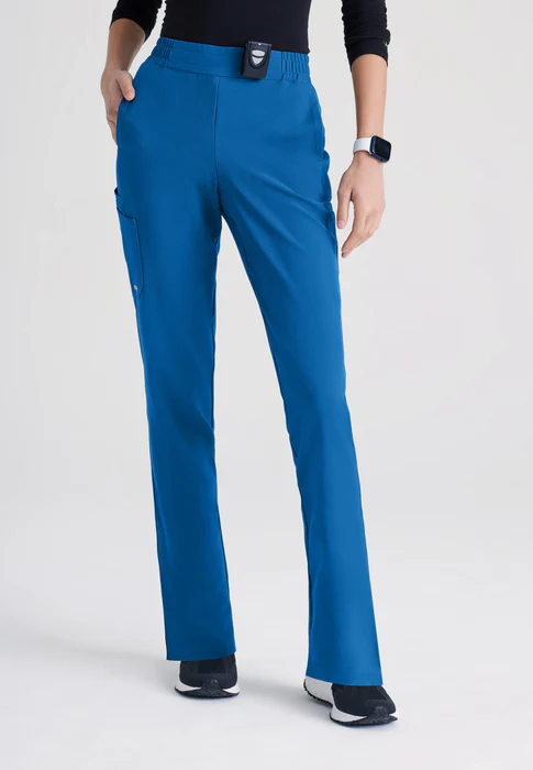Grey's Anatomy Evolve Stretch Cosmo 6-Pocket Mid-Rise Tapered Scrub Pants