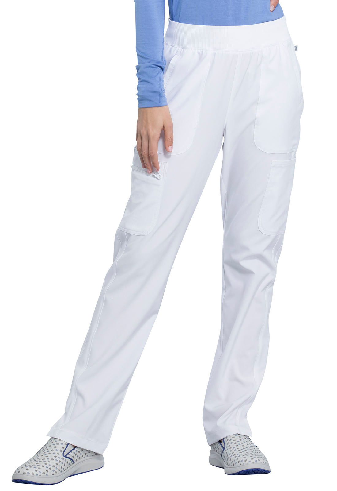 Cherokee Infinity Mid Rise Tapered Leg Pull-on Scrub Pants