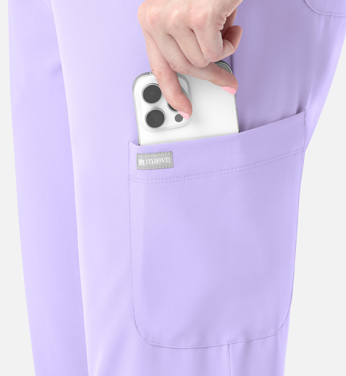 Pantalones médicos deportivos tipo jogger Maevn Momentum con cintura de yoga