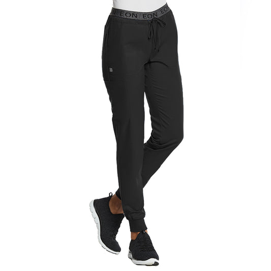 Pantalon de jogging à taille entièrement élastique avec logo Maevn EON Sport