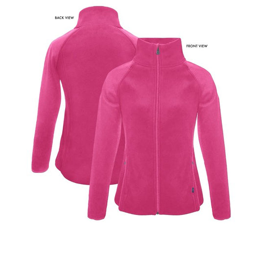 Clearance Adar Pro Performance Bonded Fleece Scrub Jacket