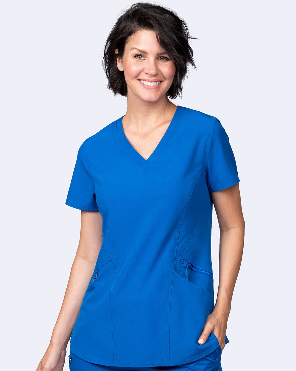 Haut d'uniforme en tricot avec dos Ava Therese