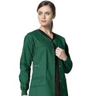 Clearance Wink WonderFlex Constance Snap Scrub Jacket