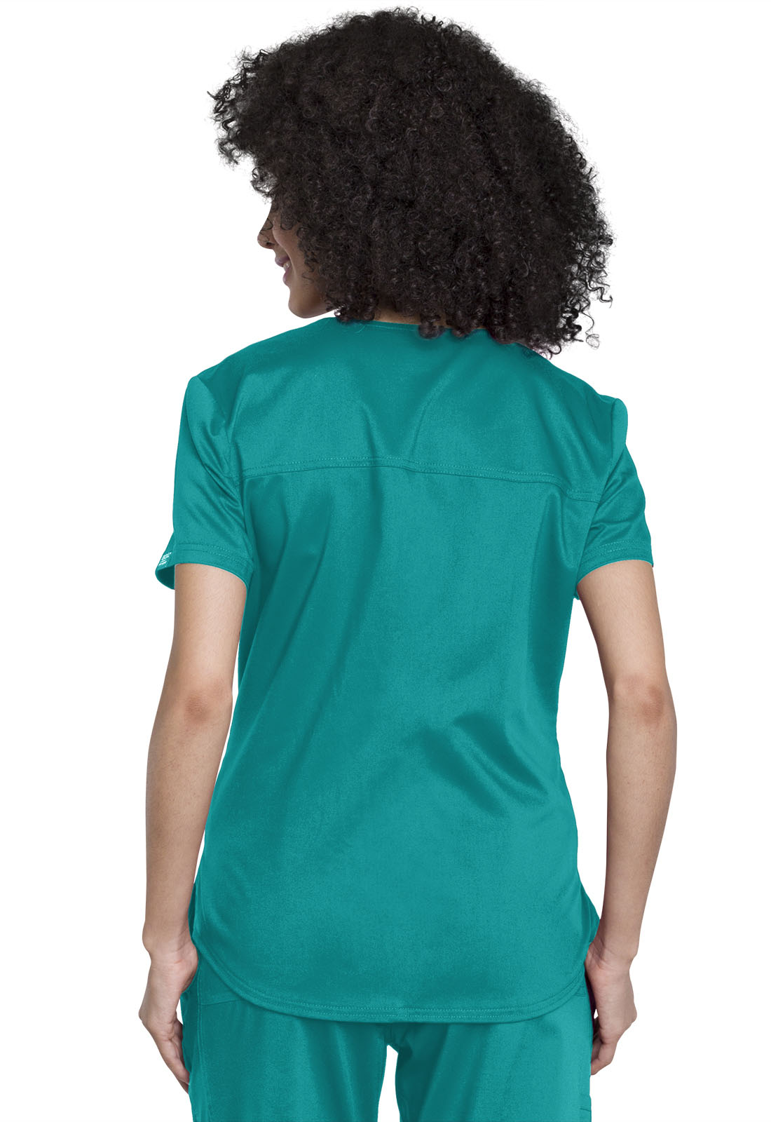 Cherokee Workwear Revolution - Blusa médica con cuello en V y un bolsillo
