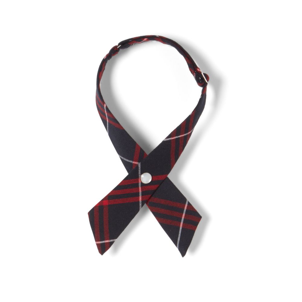 French Toast Girls Plaid Adjustable Tie