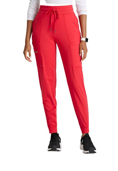 Barco One Performance Knit Tall Pro 5-Pocket Drawcord Waist Jogger Scrub Pants