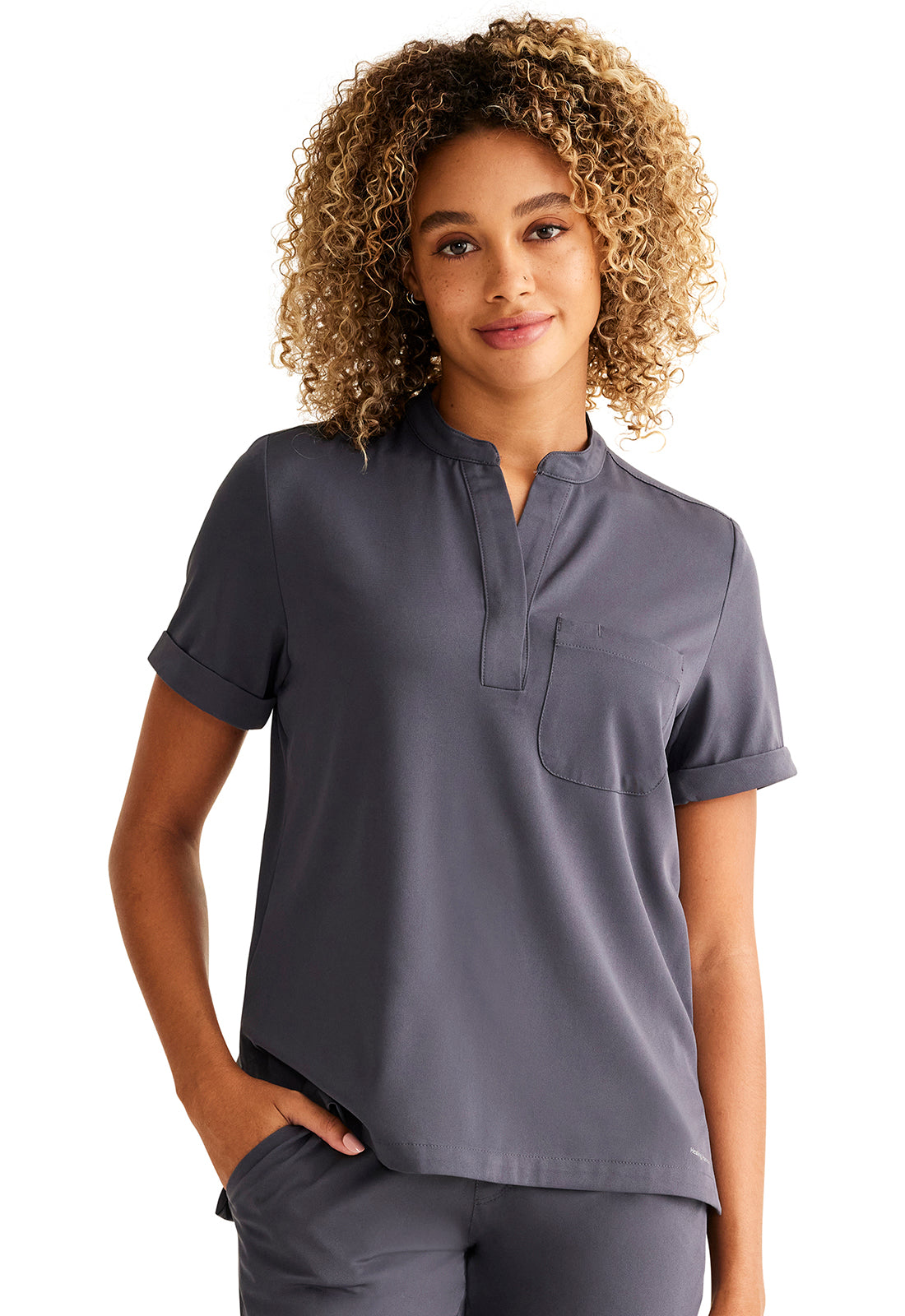 Healing Hands HH Works Macy 1-Pocket Tuck In Scrub Top