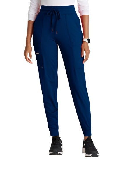 Pantalones médicos Barco One Performance Knit Pro con 5 bolsillos y cordón en la cintura