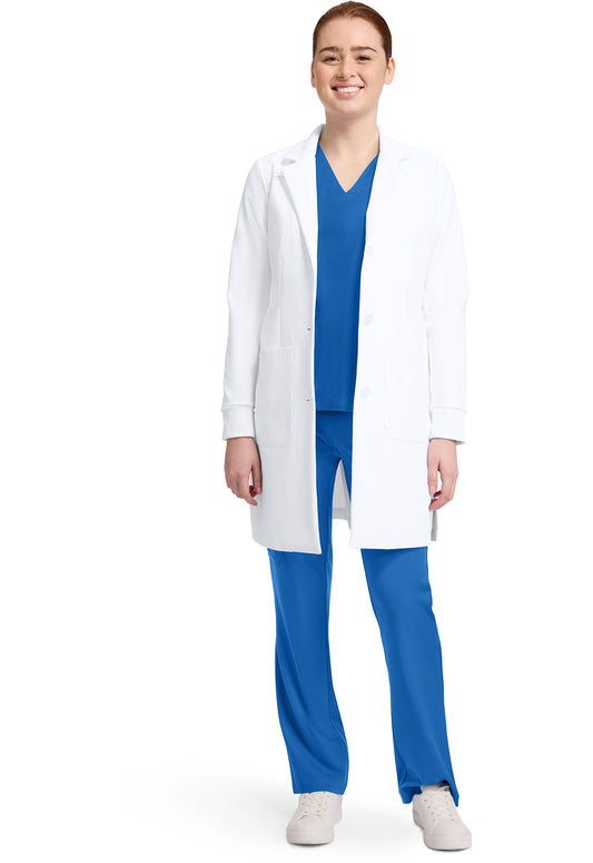 Healing Hands Womens 6-Pocket Dental 34" Lab Coat