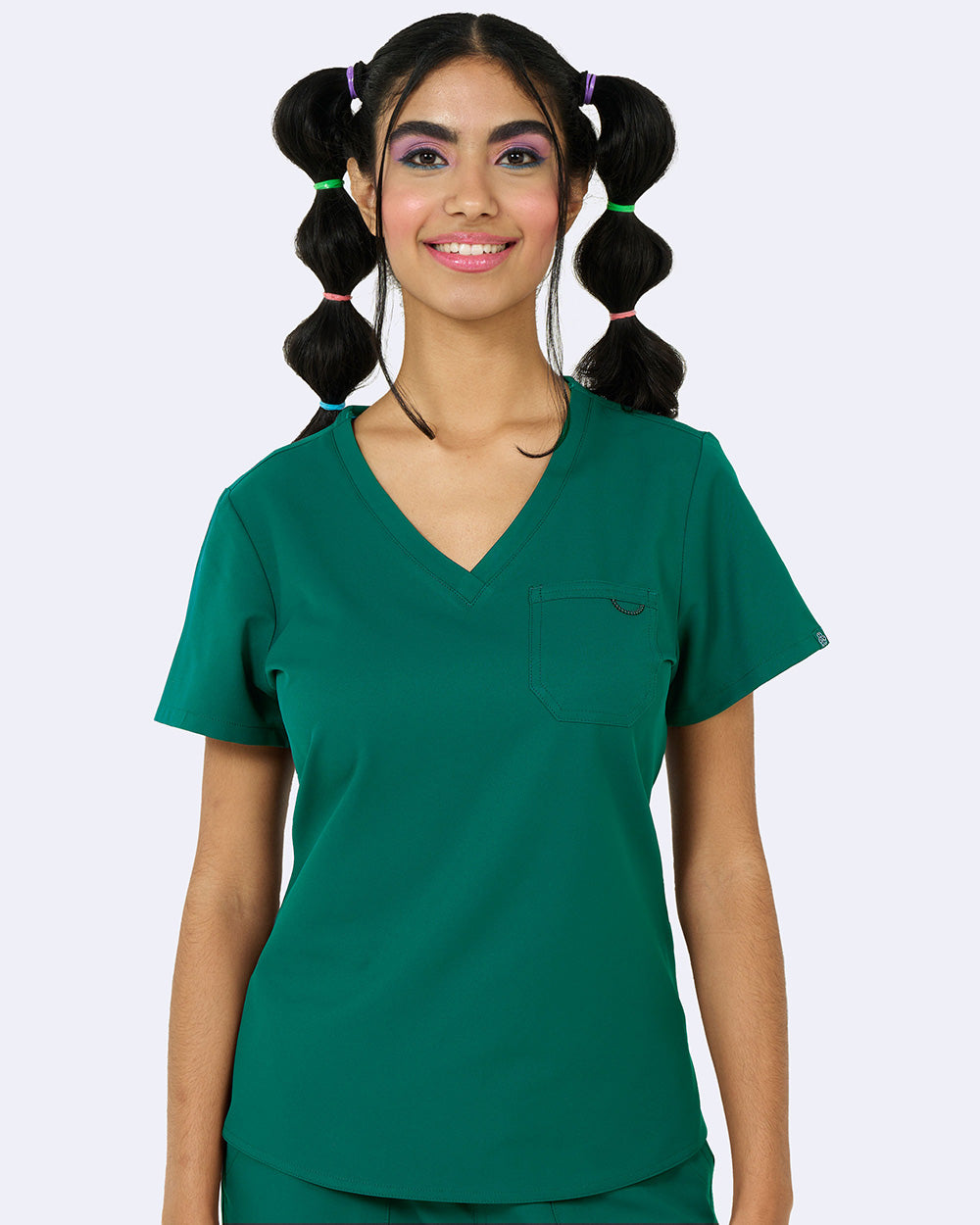 Zavate Studio Elevate 1-Pocket Tuck In Scrub Top