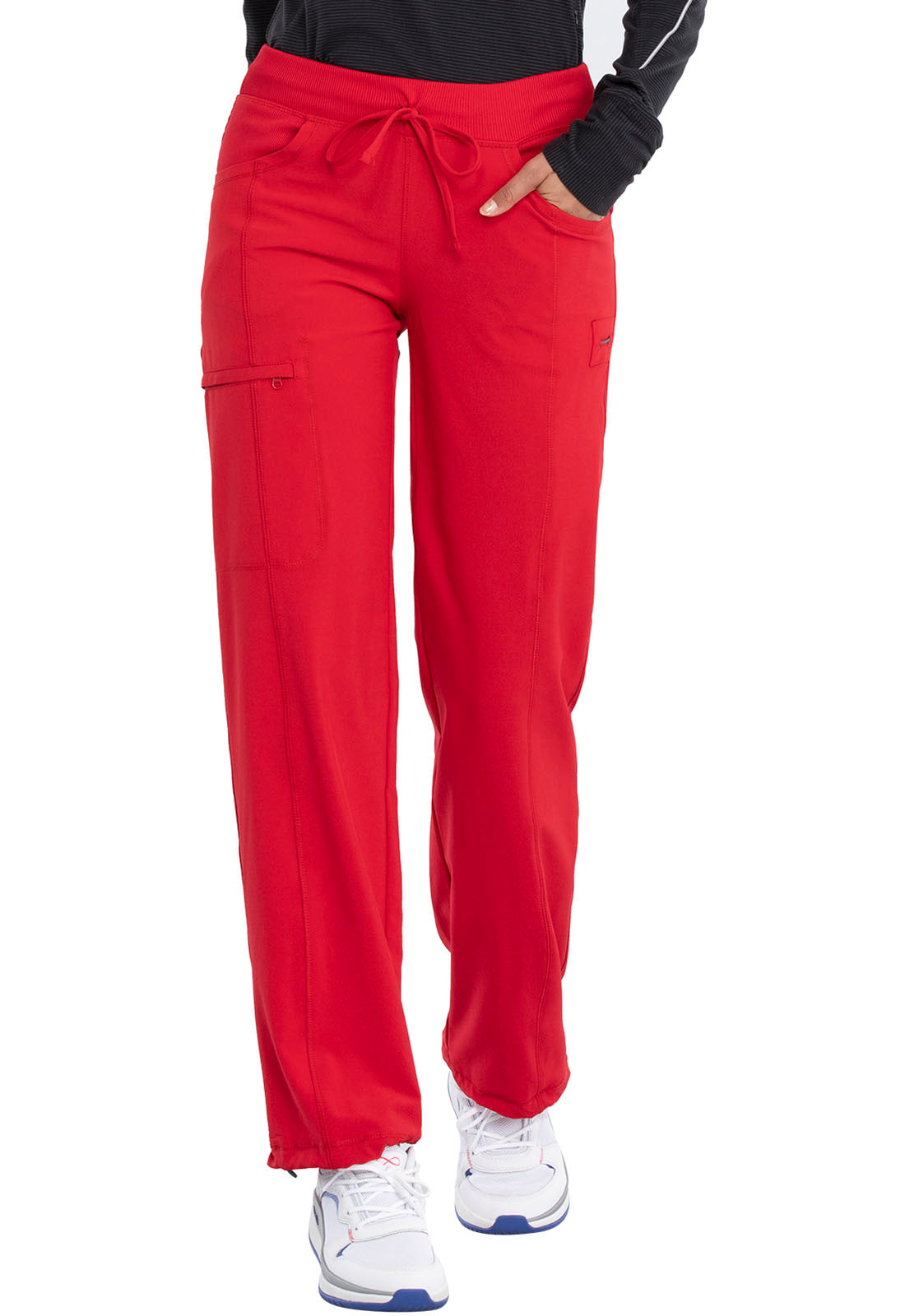 Cherokee Infinity Straight Leg Drawstring Scrub Pants