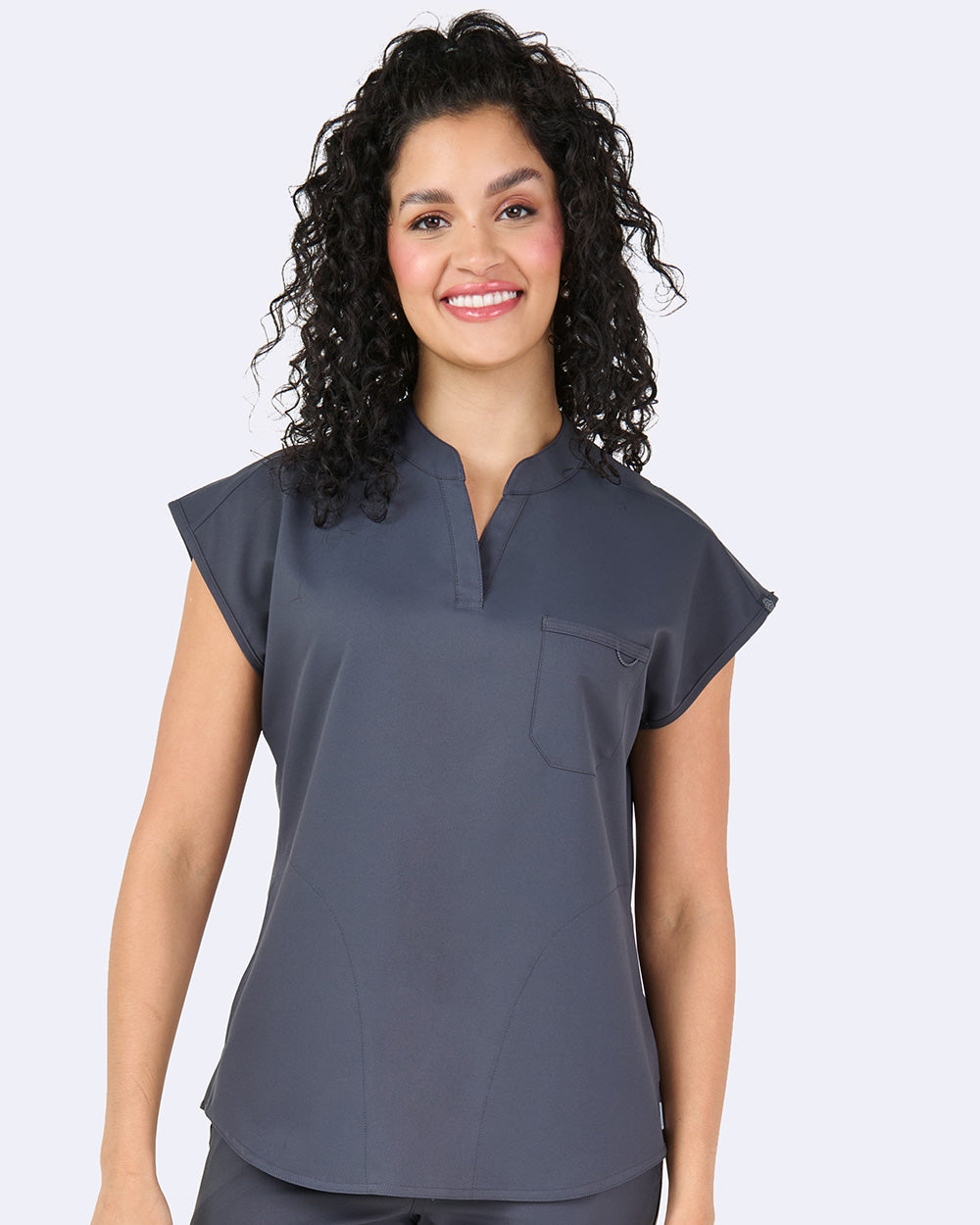 Zavate Studio Dynamic Tuck In Scrub Top