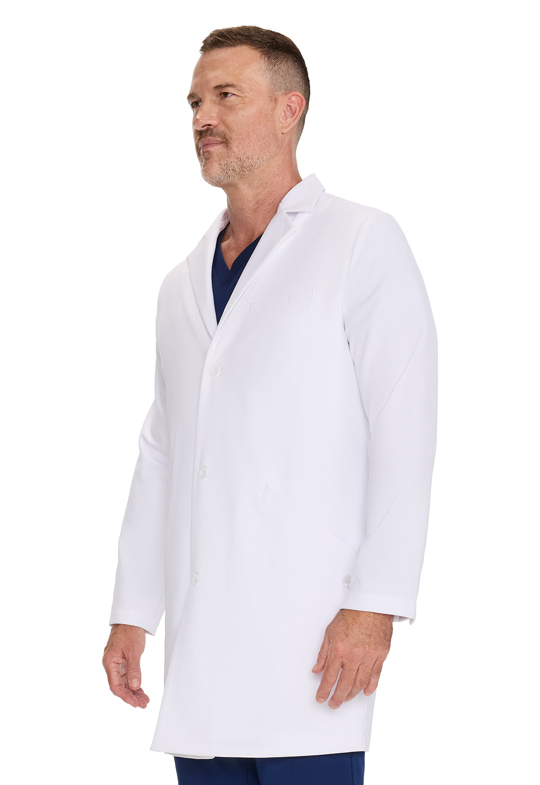 Bata de laboratorio Healing Hands para hombre de 36"