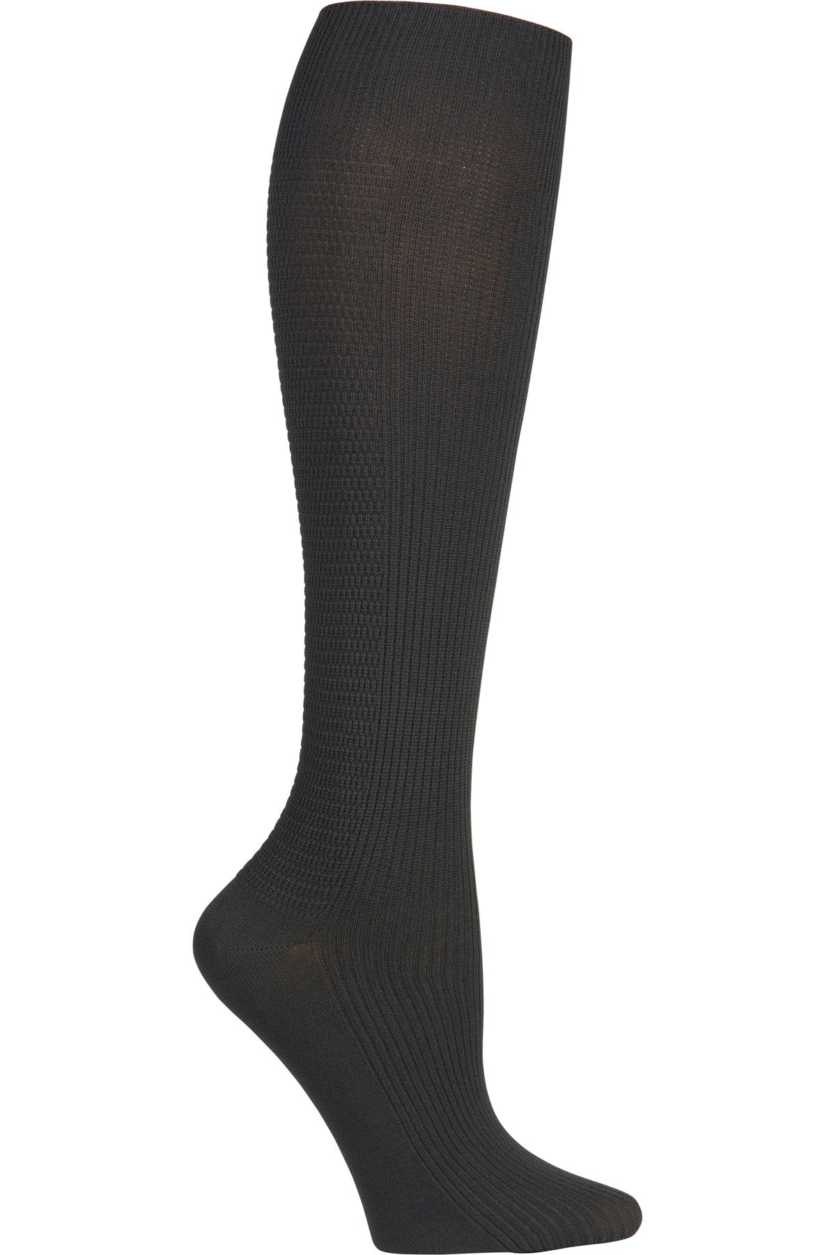 Cherokee Legwear Pewter Men & Women Medium Compression Support Knee High Socks