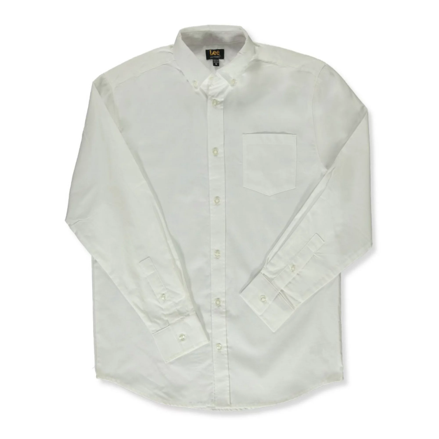 Lee Uniforms Mens Long Sleeve Oxford Slim Shirt