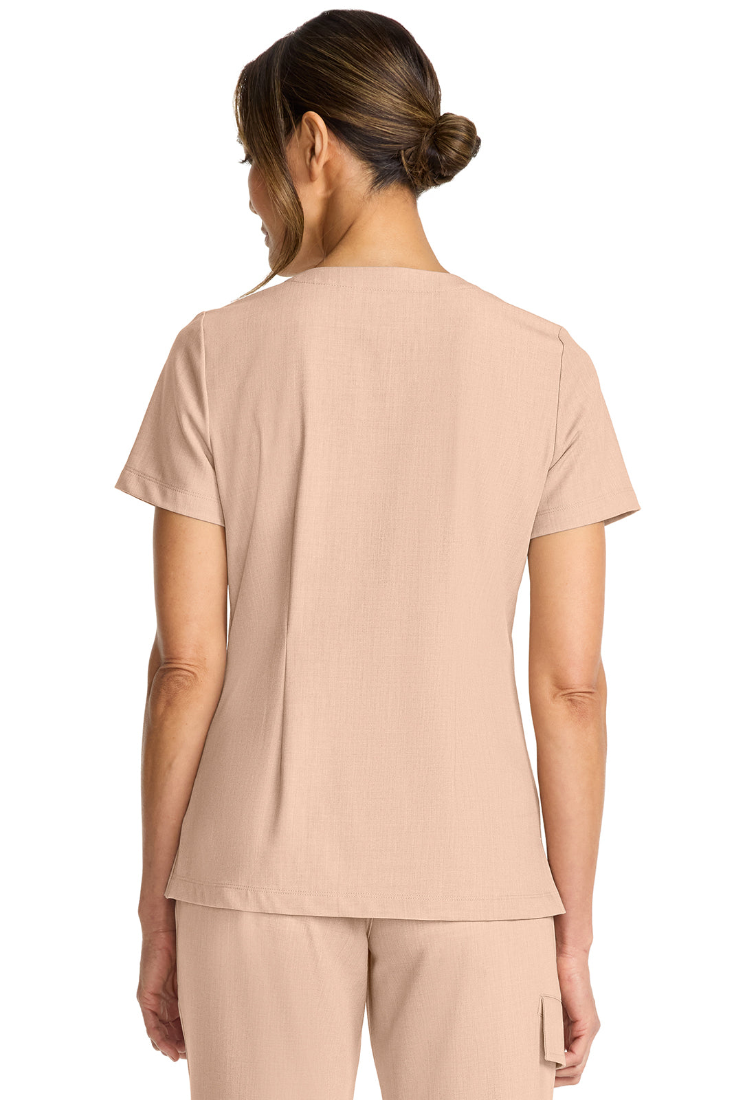 Healing Hands Quest Billie 1-Pocket Tuck In V-Neck Scrub Top