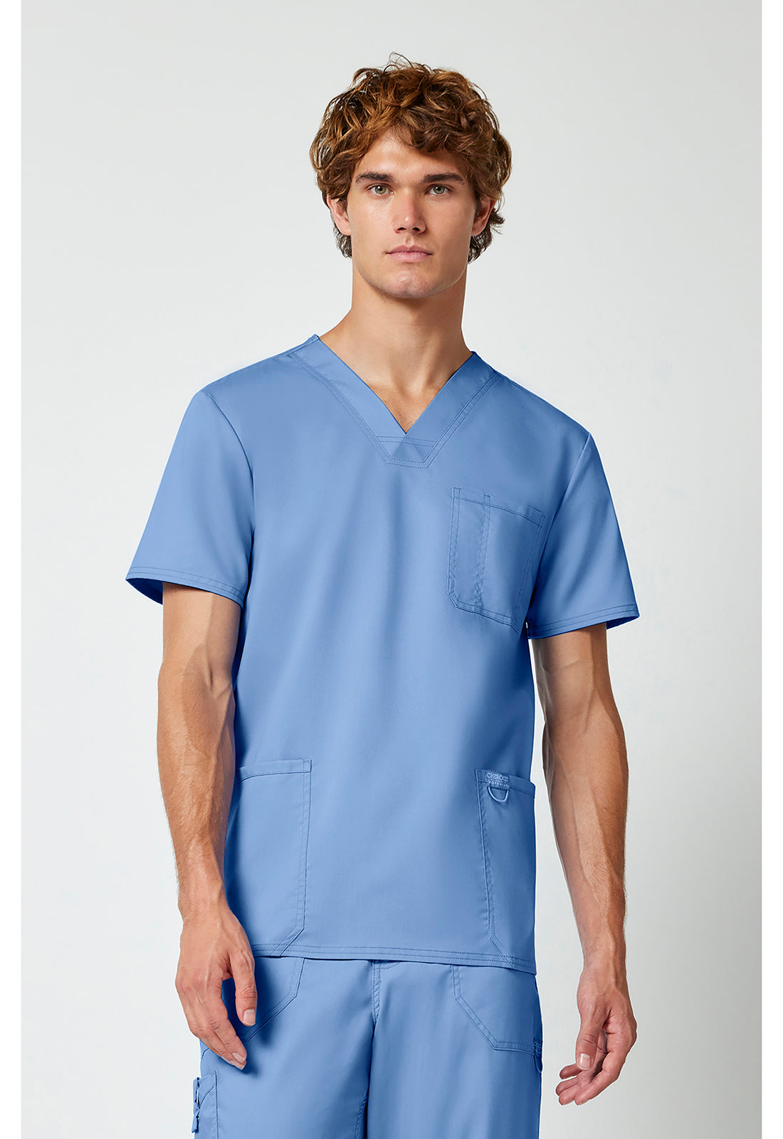 Haut d'hôpital à col en V pour homme Cherokee Workwear Revolution