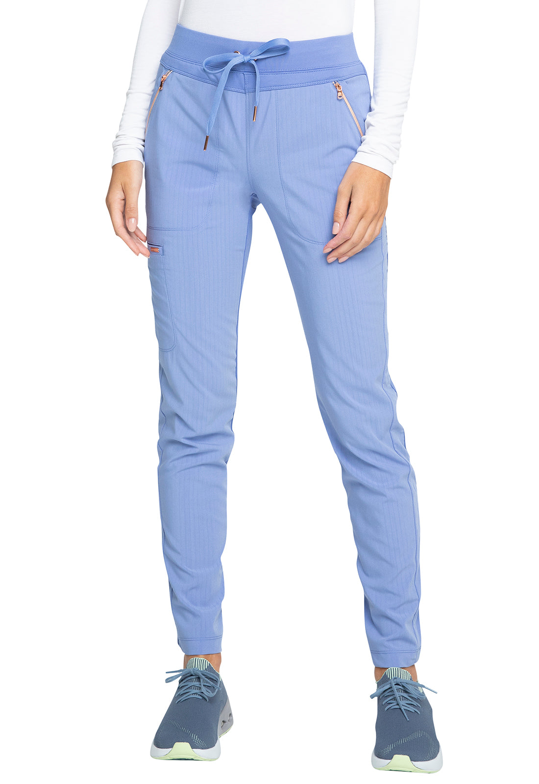 Pantalon d'hôpital Cherokee Statement taille mi-haute fuselé avec cordon de serrage