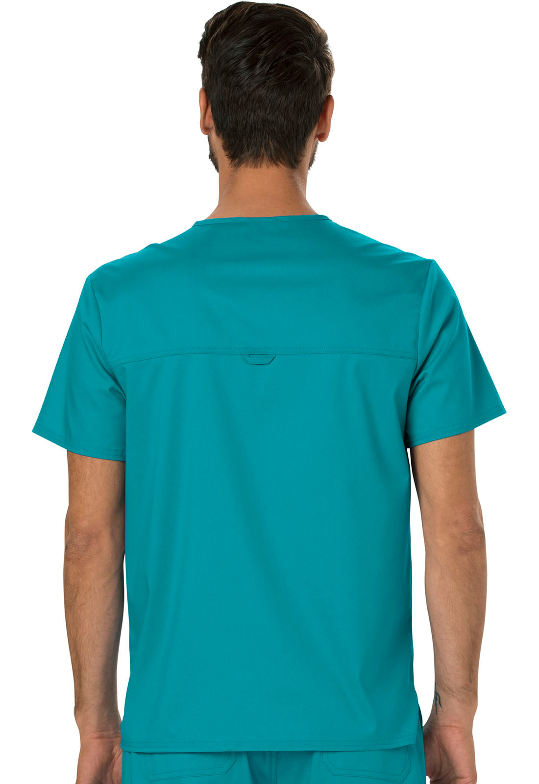Haut de gommage pour homme Cherokee Workwear Revolution, col en V, à rentrer, 1 poche