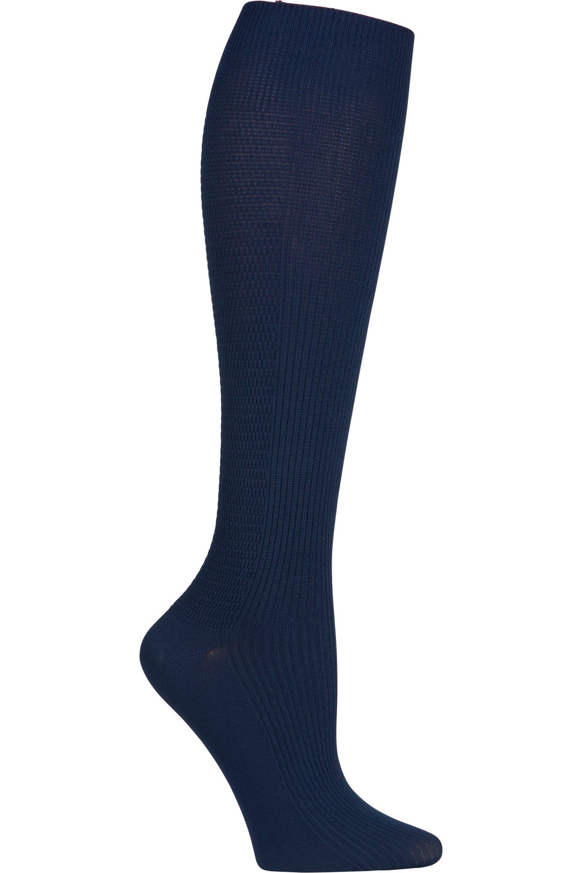 Cherokee Legwear Men & Women Navy Medium Compression Support Knee High Socks