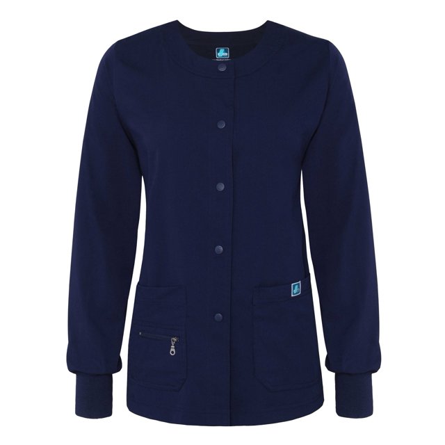 Clearance Adar Indulgence Multi-Pocket Warm-Up Scrub Jacket