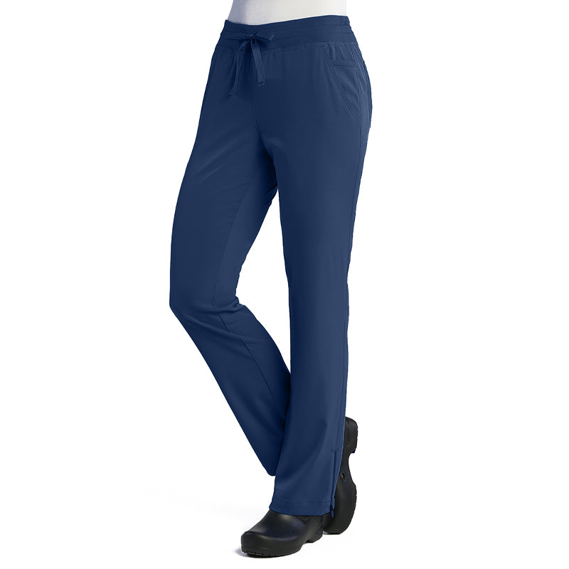 Clearance Maevn Pure Soft Adjustable Flare Yoga Scrub Pants