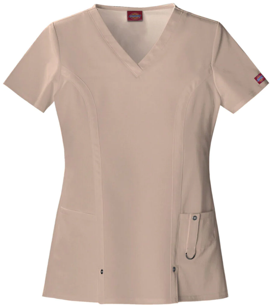 Clearance Dickies Xtreme Stretch V-Neck Scrub Top