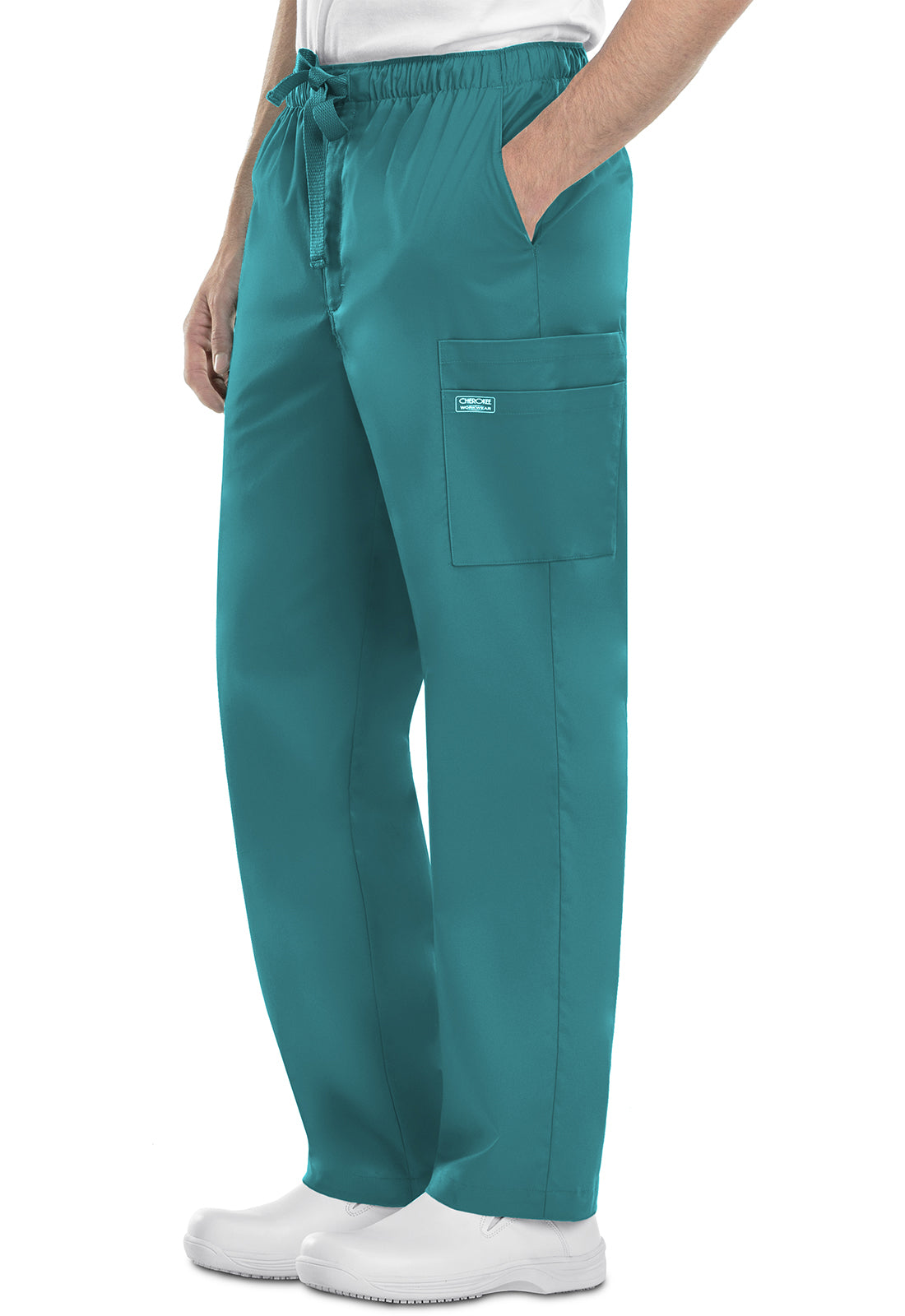 Cherokee Workwear Core Stretch Mens Drawstring Scrub Pants