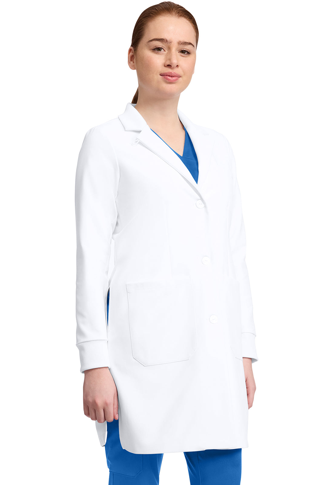 Healing Hands Womens 6-Pocket Dental 34" Lab Coat