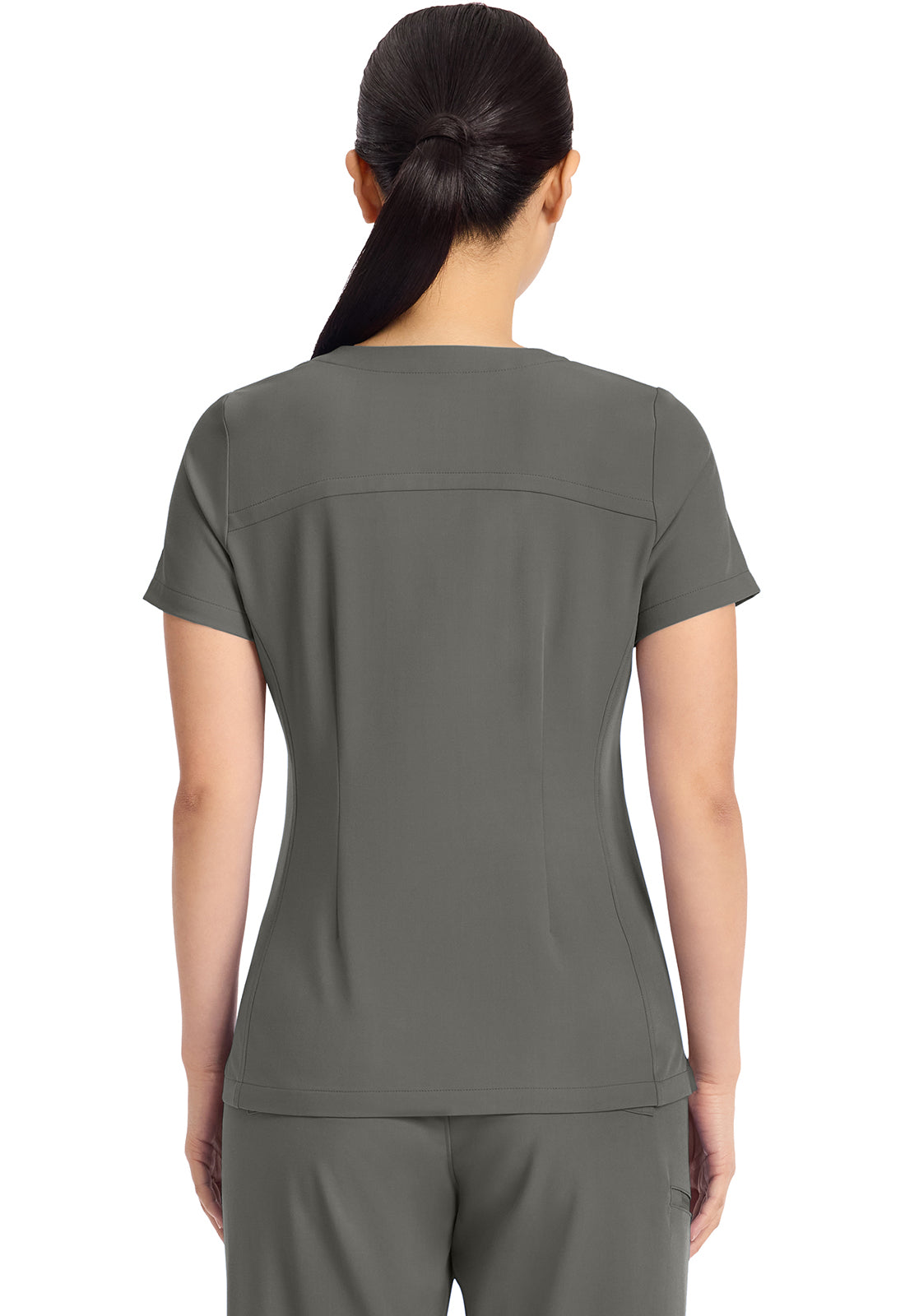 Healing Hands Quest 3-Pocket Y-Neck Scrub Top