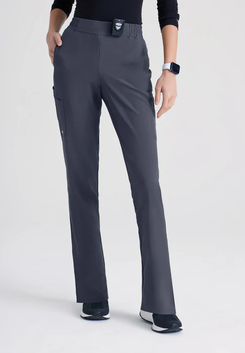 Grey's Anatomy Evolve Stretch Cosmo 6-Pocket Mid-Rise Tapered Scrub Pants