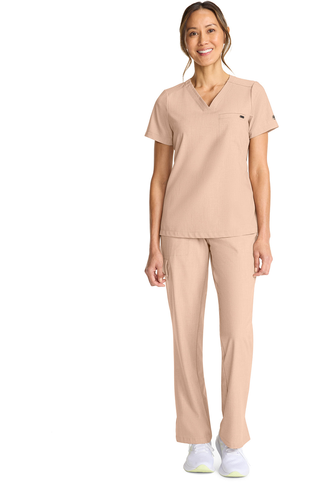 Healing Hands Quest Billie 1-Pocket Tuck In V-Neck Scrub Top