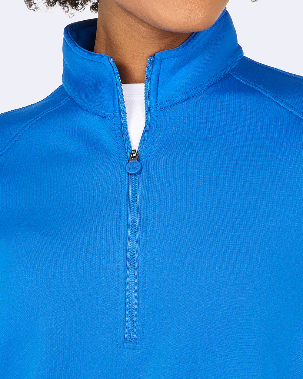 Molleton demi-zippé Ava Therese pour femme avec logo NYC Health + Hospitals | Soins infirmiers