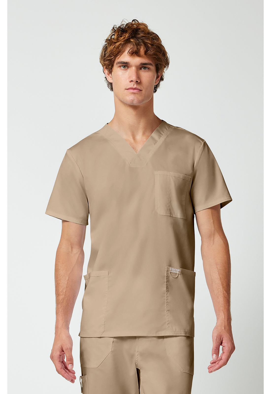 Haut d'hôpital à col en V pour homme Cherokee Workwear Revolution