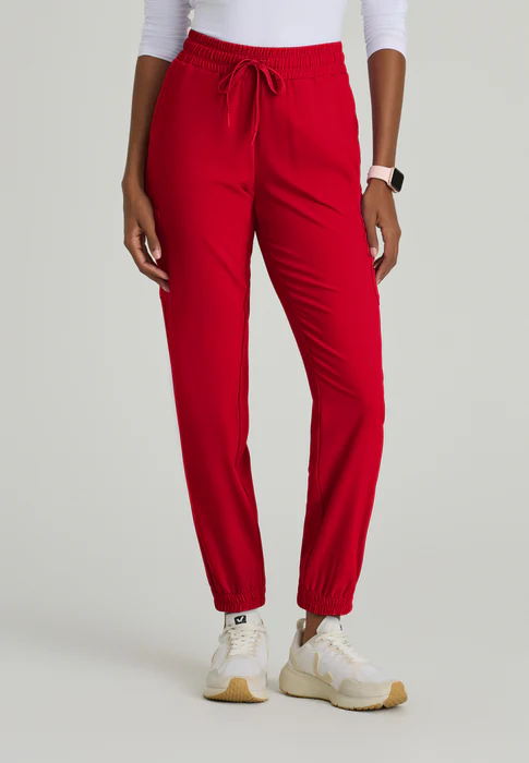 Grey's Anatomy Evolve Stretch Terra 6-Pocket Mid-Rise Cargo Scrub Jogger Pants