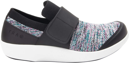 Clearance Alegria Flurry Black Qwik Shoes