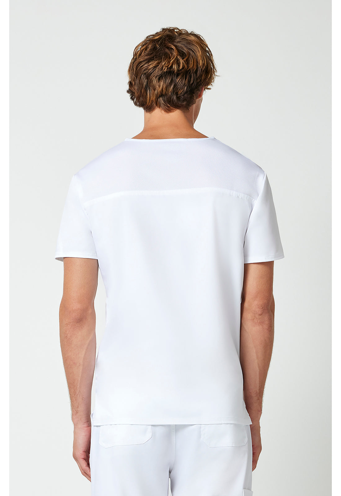 Cherokee Workwear Revolution - Camiseta médica con cuello en V y un bolsillo para hombre