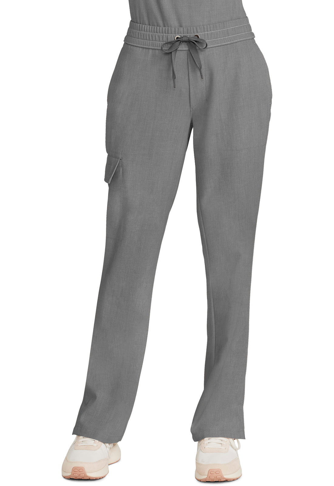 Healing Hands Quest Brady Mid Rise Drawstring Straight Leg Scrub Pants