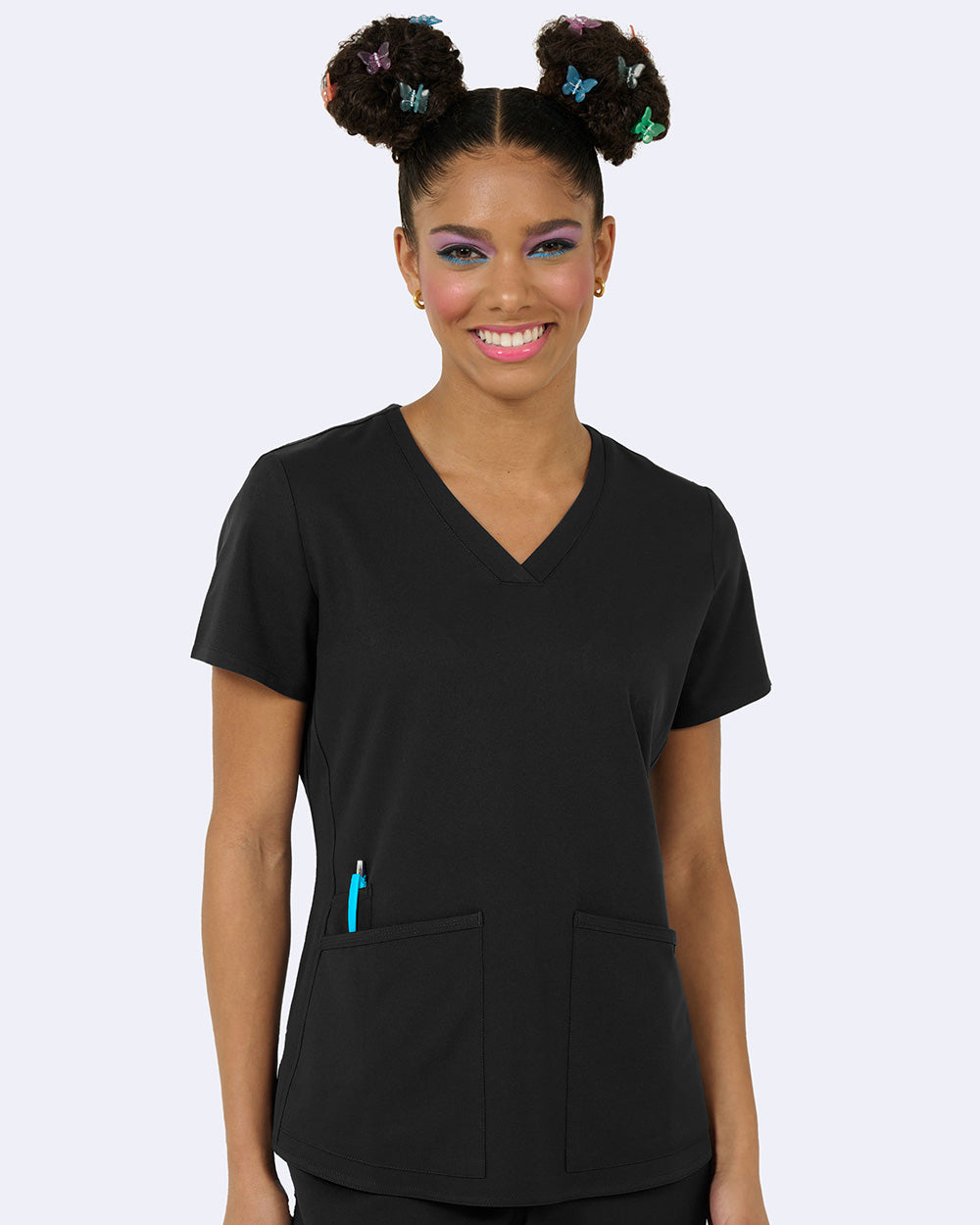 Zavate Studio Focus V-Neck Scrub Top