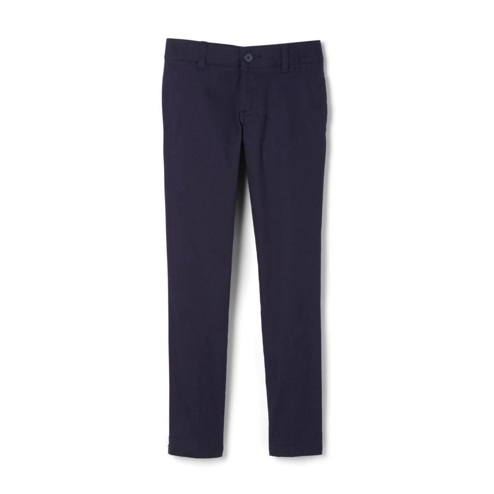French Toast Girls Plus Adjustable Waist Stretch Twill Skinny Pants