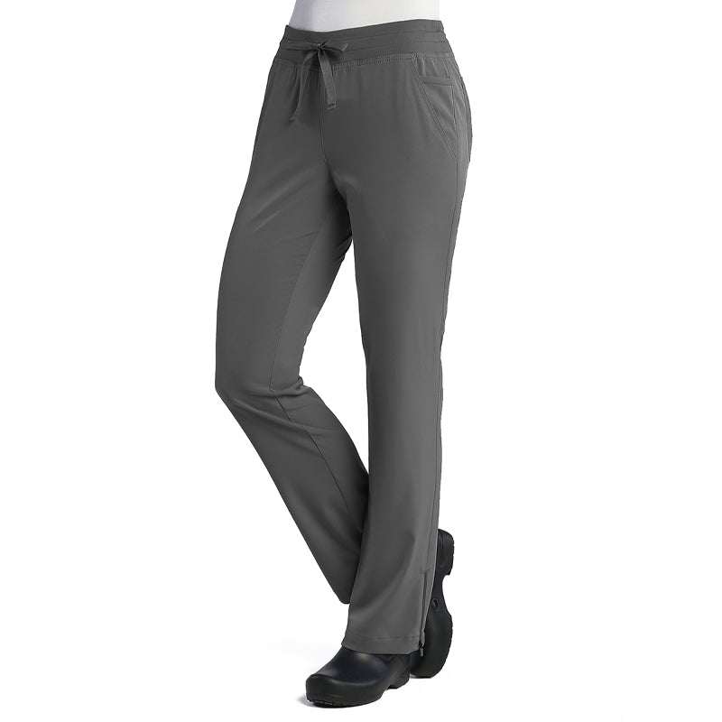 Clearance Maevn Pure Soft Adjustable Flare Yoga Scrub Pants