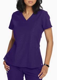 Clearance Barco One V-Neck Princess Scrub Top