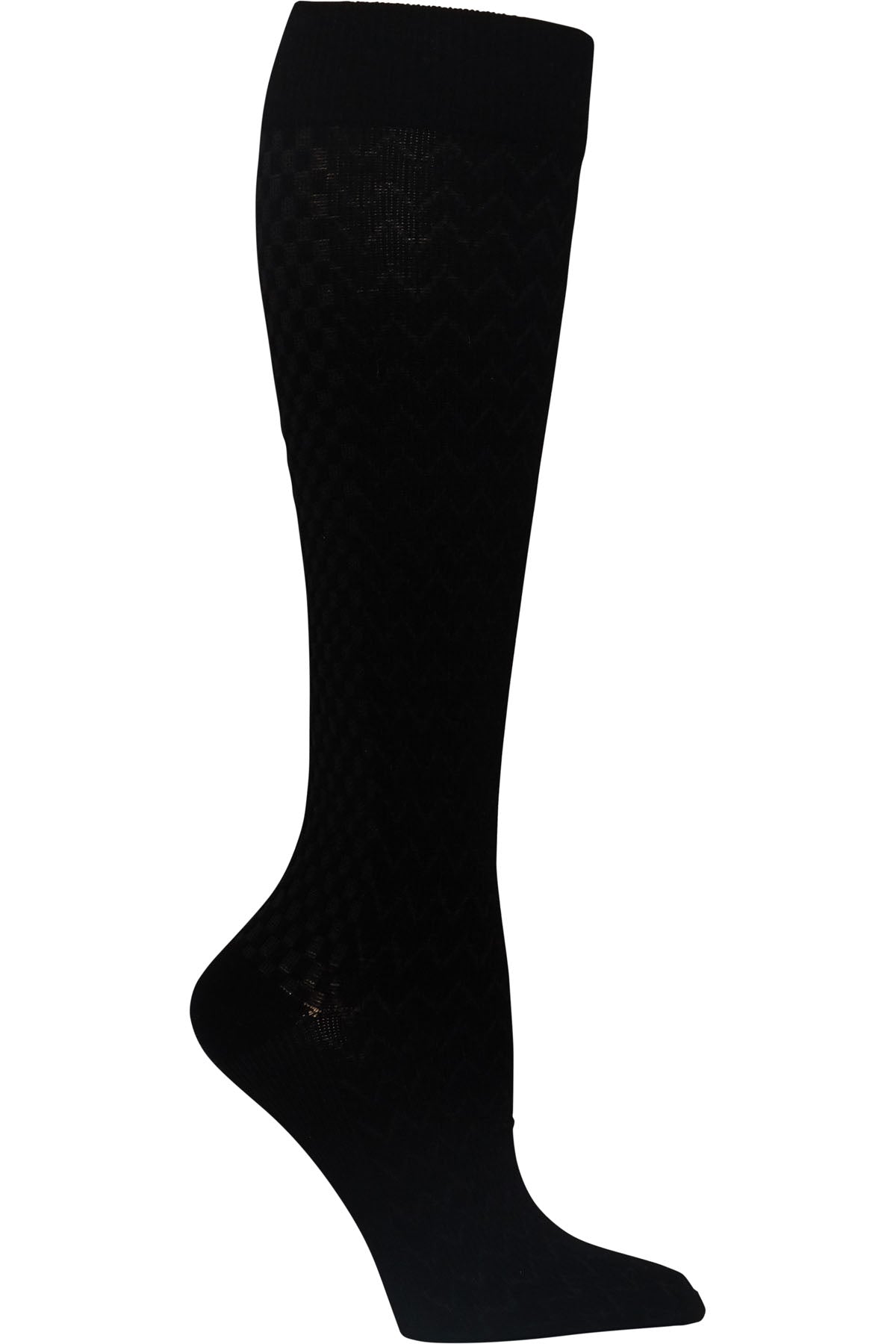 Cherokee Legwear Onyx Mild to Medium Compression True Support Knee High Socks