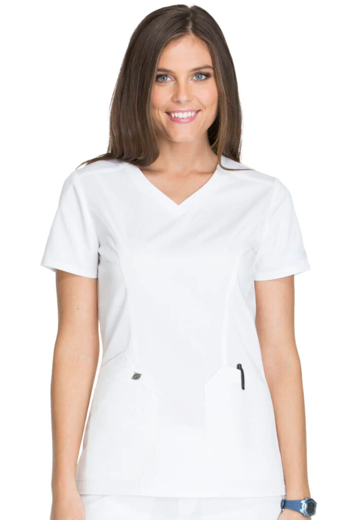 Haut d'hôpital à col en V Essence de Dickies en liquidation