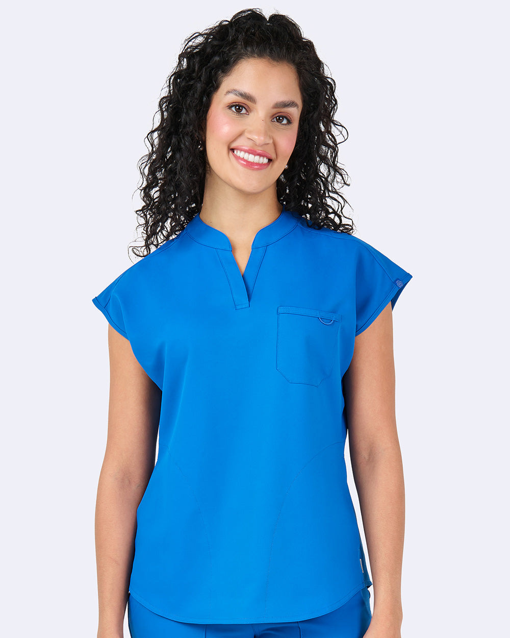Zavate Studio Dynamic Tuck In Scrub Top