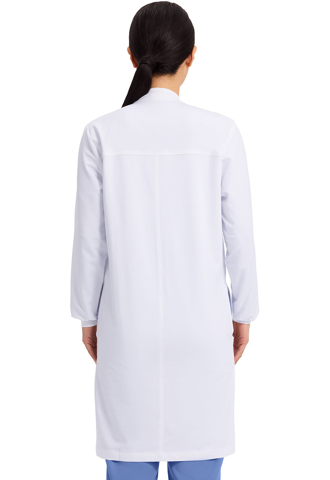 Project Lab by Cherokee Unisex 40" Snap Front Lab Coat